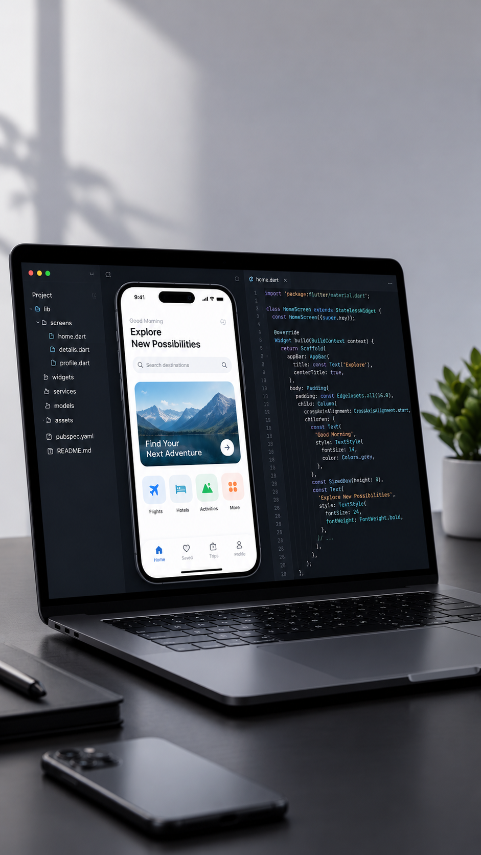 Android and iOS app development