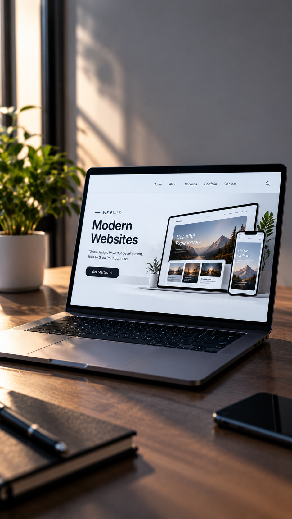 Website development and web design